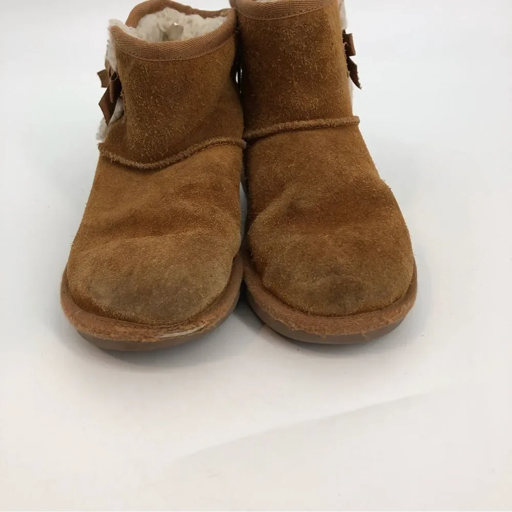 Koolaburra Ugg Girls Victoria Mini Boot Size 13 Chestnut‎ Brown Style 1117810